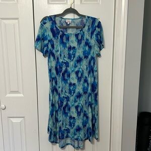 LuLaRoe Blue Dress